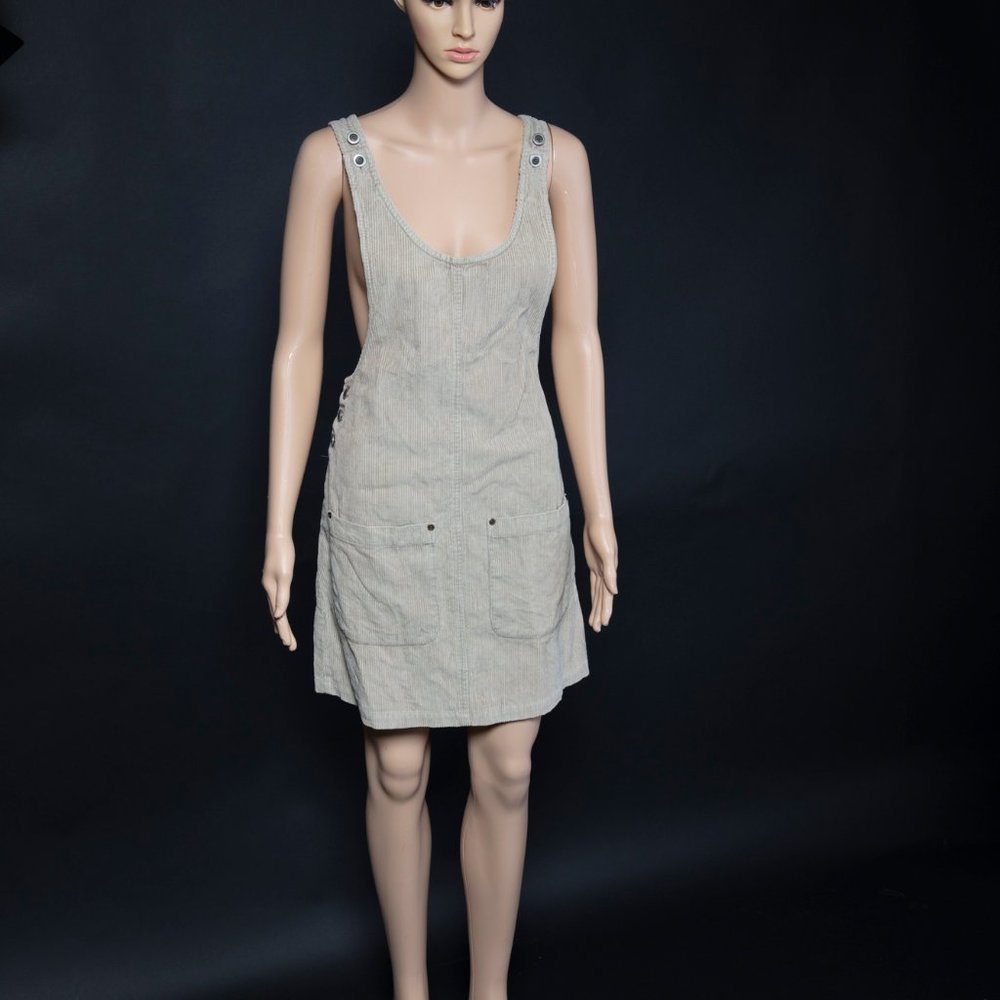 Vintage 90's Corduroy Jumper - Juniors - Khaki